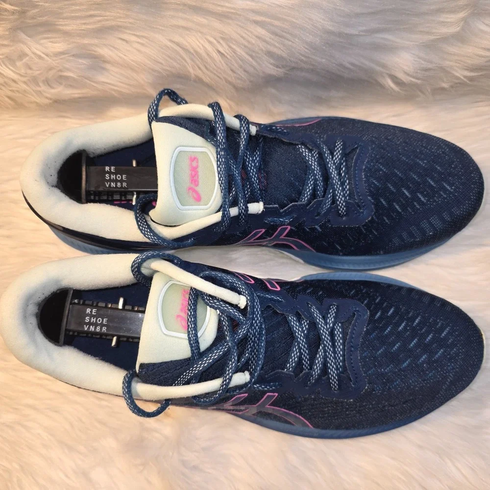 Women's Running Shoes ASICS Gel-Kayano 31 Navy Pink Size 10.5 1012A649